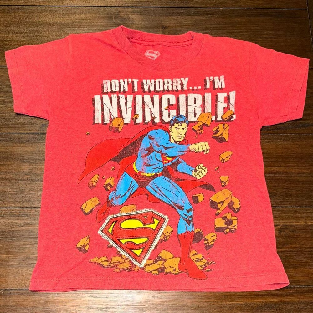 Boys Superman Red T-shirt